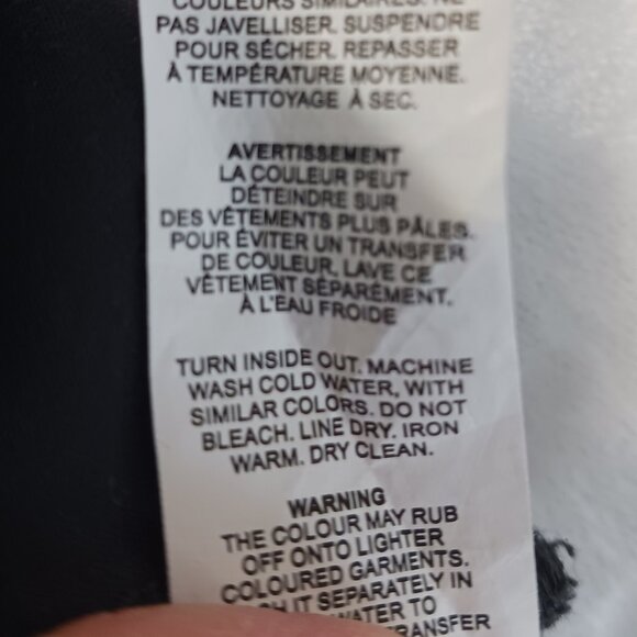 Garage Denim, Mom High Rise, Black, Distressed, Denim Shorts, Size 29, Grunge - Picture 14 of 15